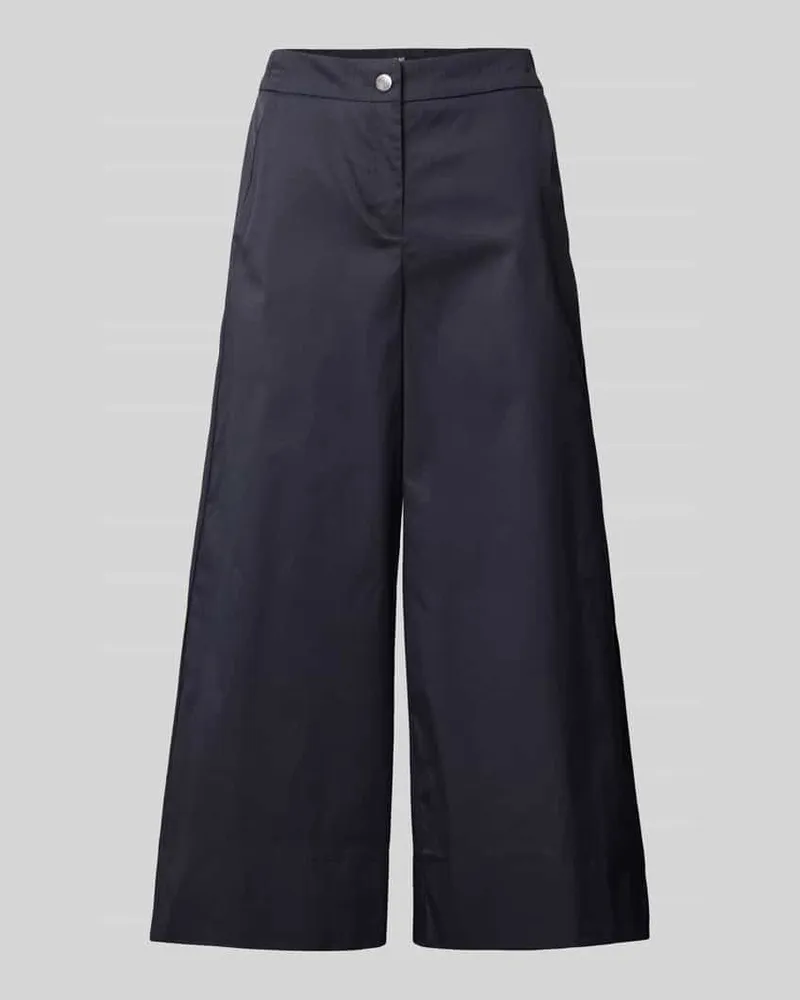 MAC Jeans Culotte mit Gesäßtaschen Modell 'CAROLINE Marine