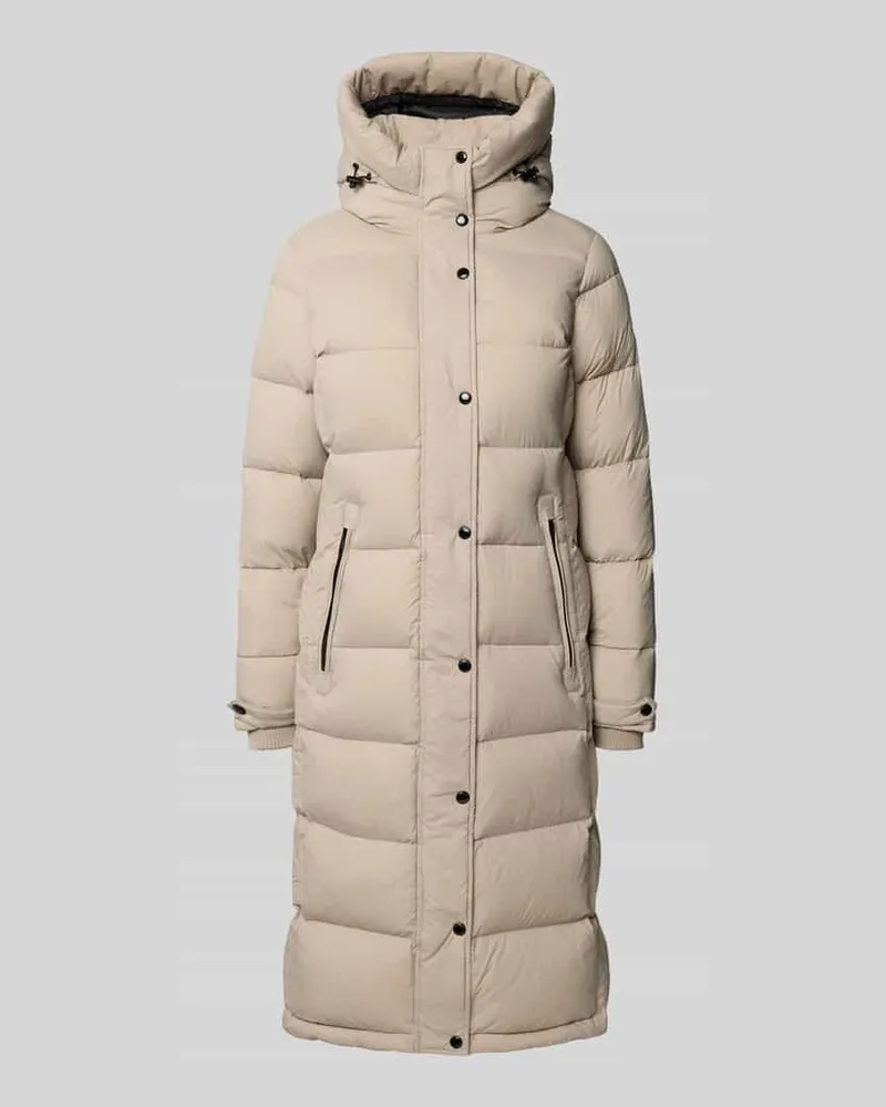 Rock'n Blue Steppmantel mit Kapuze Modell 'Falcon Offwhite