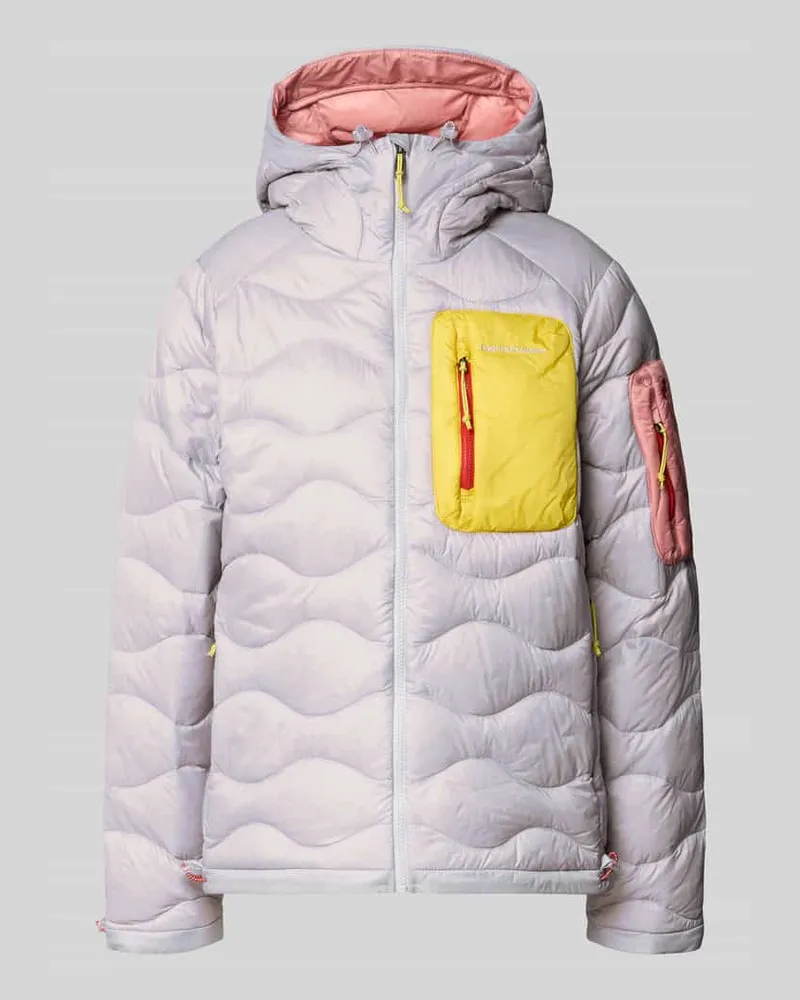 Peak Performance Jacke mit Entendaunen-Füllung und Kapuze Lavender