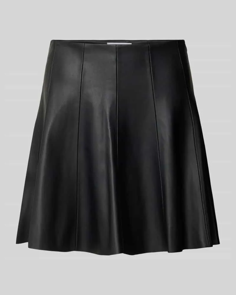 Rich&Royal Minirock mit ausgestellter Silhouette Black