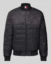 Tommy Hilfiger Steppjacke mit Logo-Stitching Black