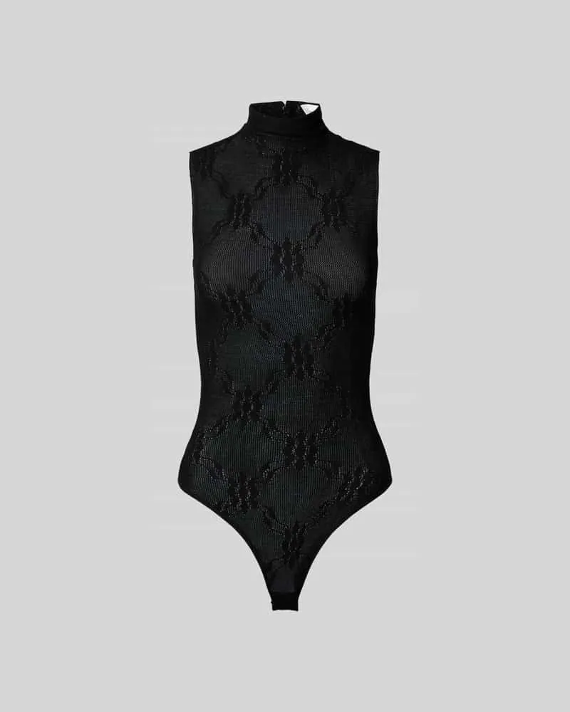 Victoria Beckham Body in Strick-Optik Black