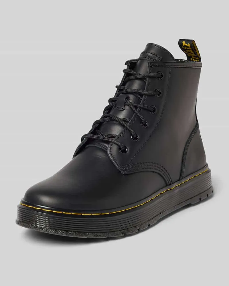Dr.Martens Boots aus Leder mit Label-Detail Modell 'Brookline Chukka Black