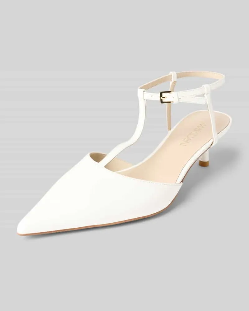 Marc Cain Pumps mit Pfennigabsatz Weiss