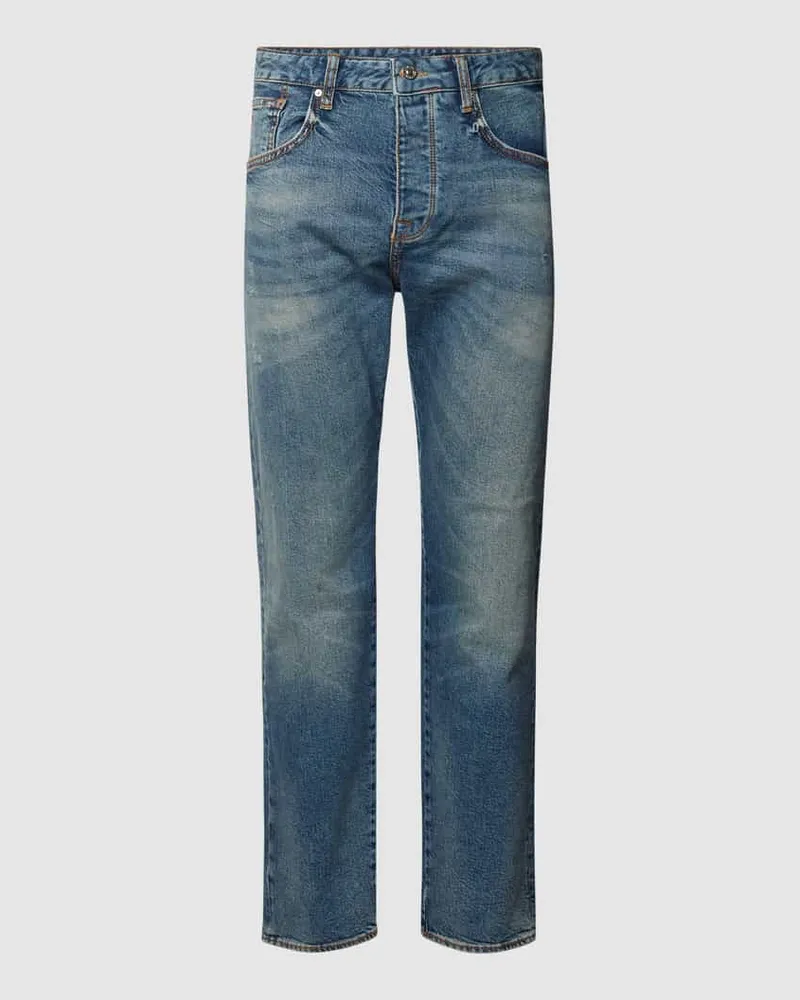 Armani Exchange Jeans mit Label-Patch Blau