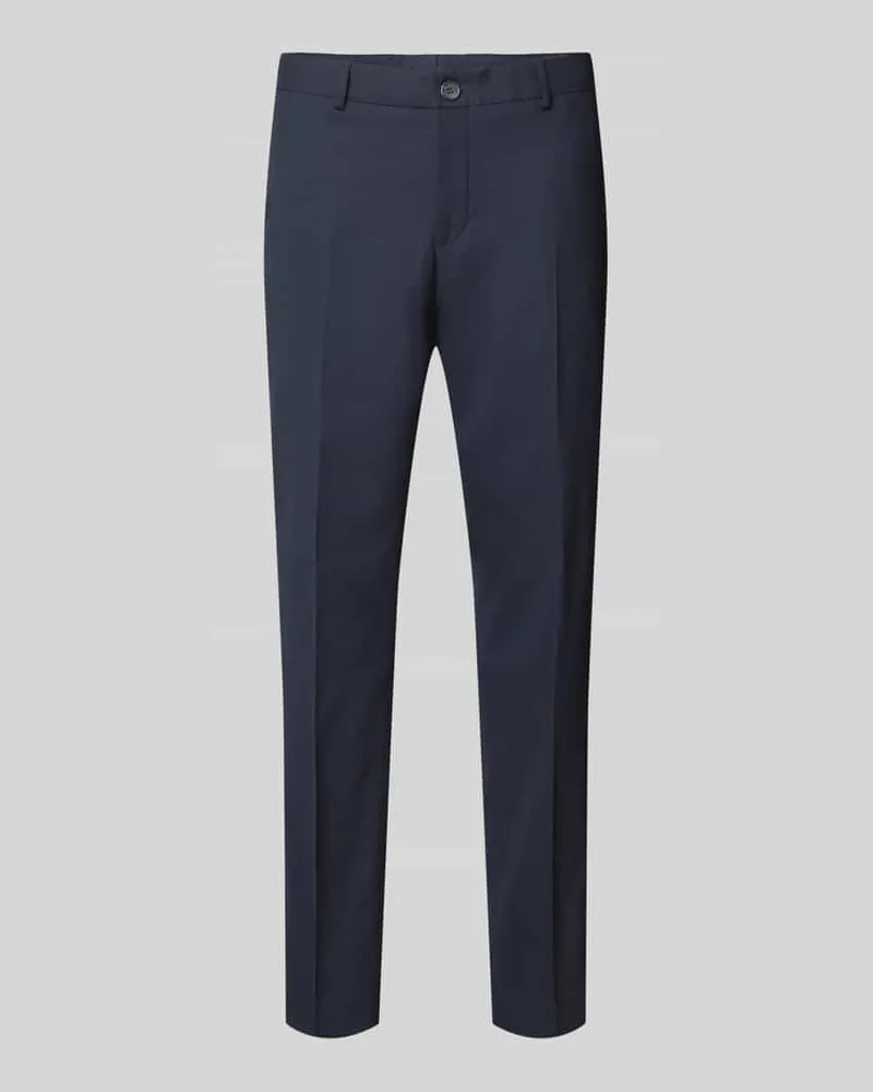 Selected Homme Anzughose mit Bügelfalten Marine