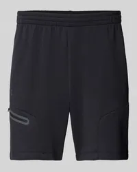 Under Armour Regular Fit Shorts mit Reißverschlusstasche Modell 'Unstoppable Black