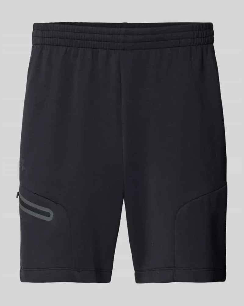 Under Armour Regular Fit Shorts mit Reißverschlusstasche Modell 'Unstoppable Black