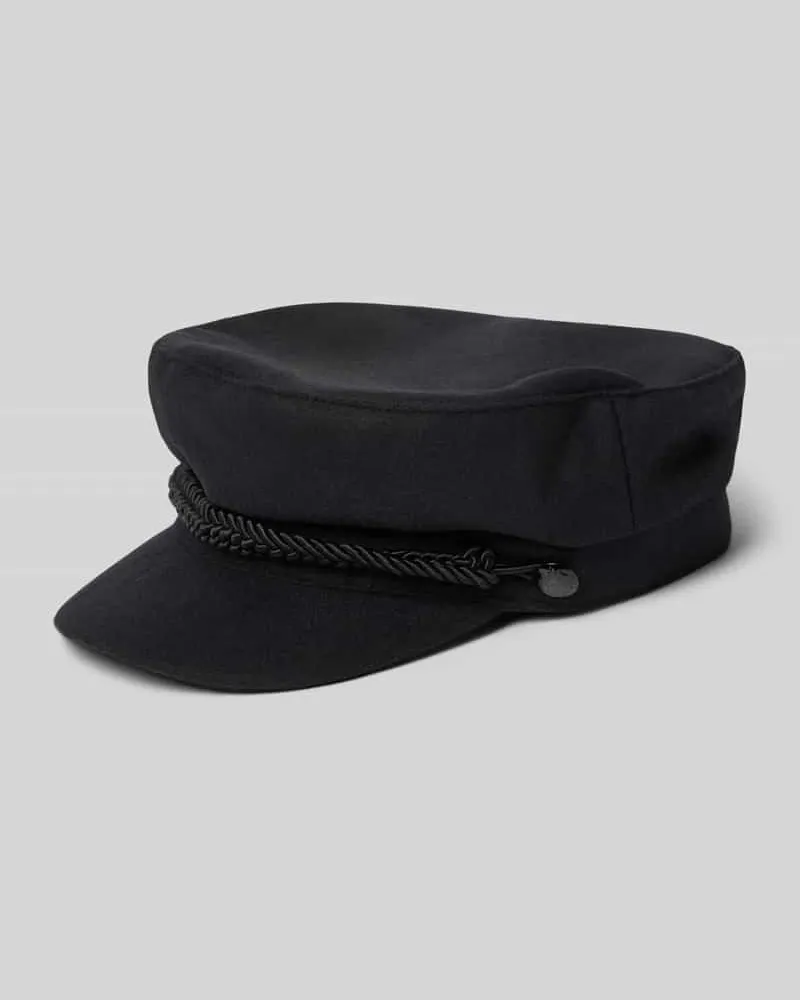 Ralph Lauren Wollmütze mit Applikation Black