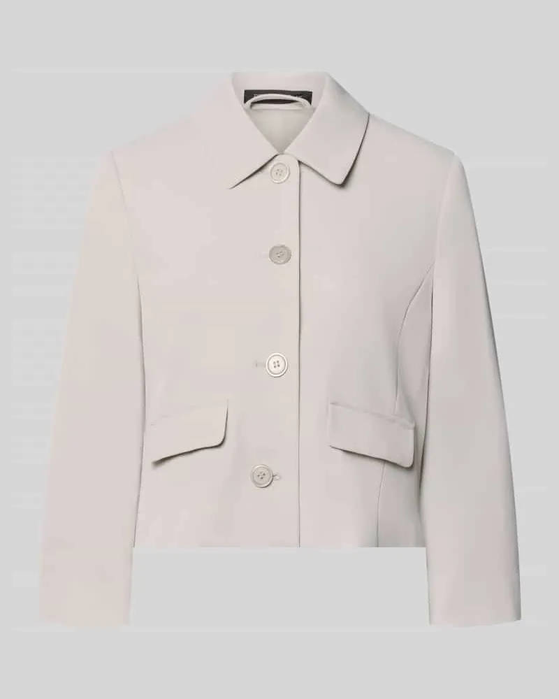 Betty Barclay Regular Fit Blazer mit Umlegekragen Beige