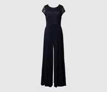 Jumpsuit mit Spitzenbesatz