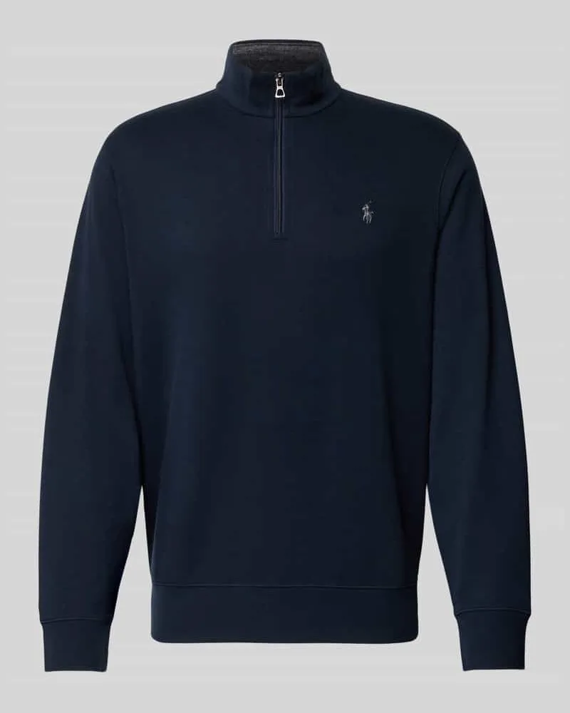 Ralph Lauren Sweatshirt mit Label-Stitching Marine