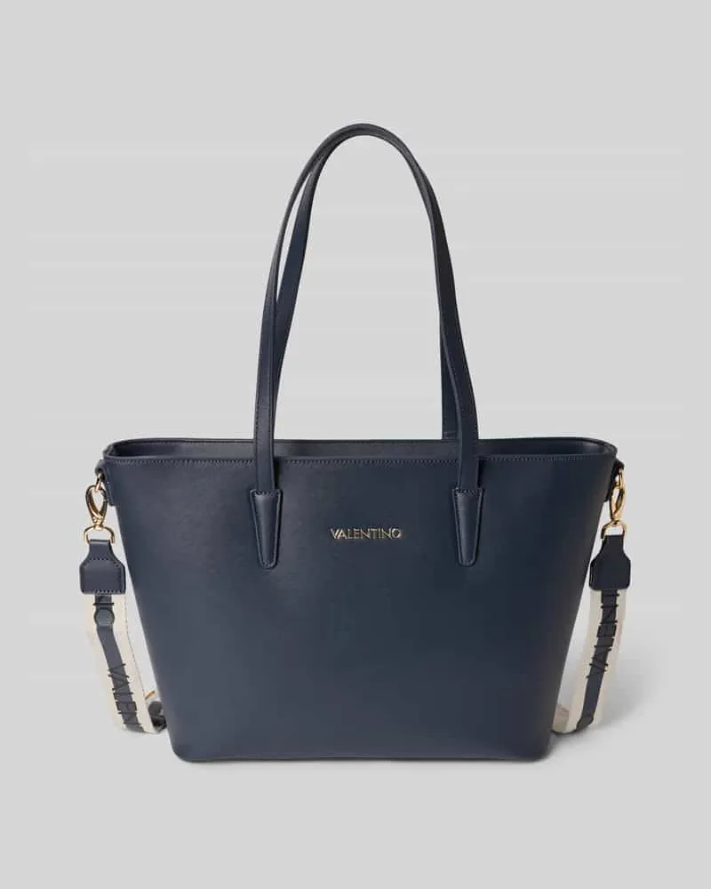 Valentino Garavani Shopper mit Label-Detail Marine