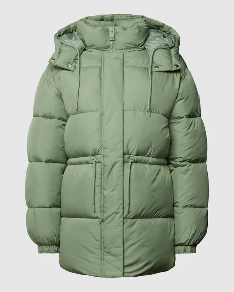 S.Oliver Steppjacke mit Kapuze Hellgruen