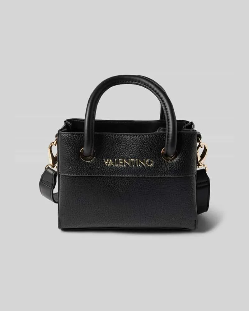 Valentino Garavani Handtasche mit Label-Applikation Modell 'ALEXIA Black
