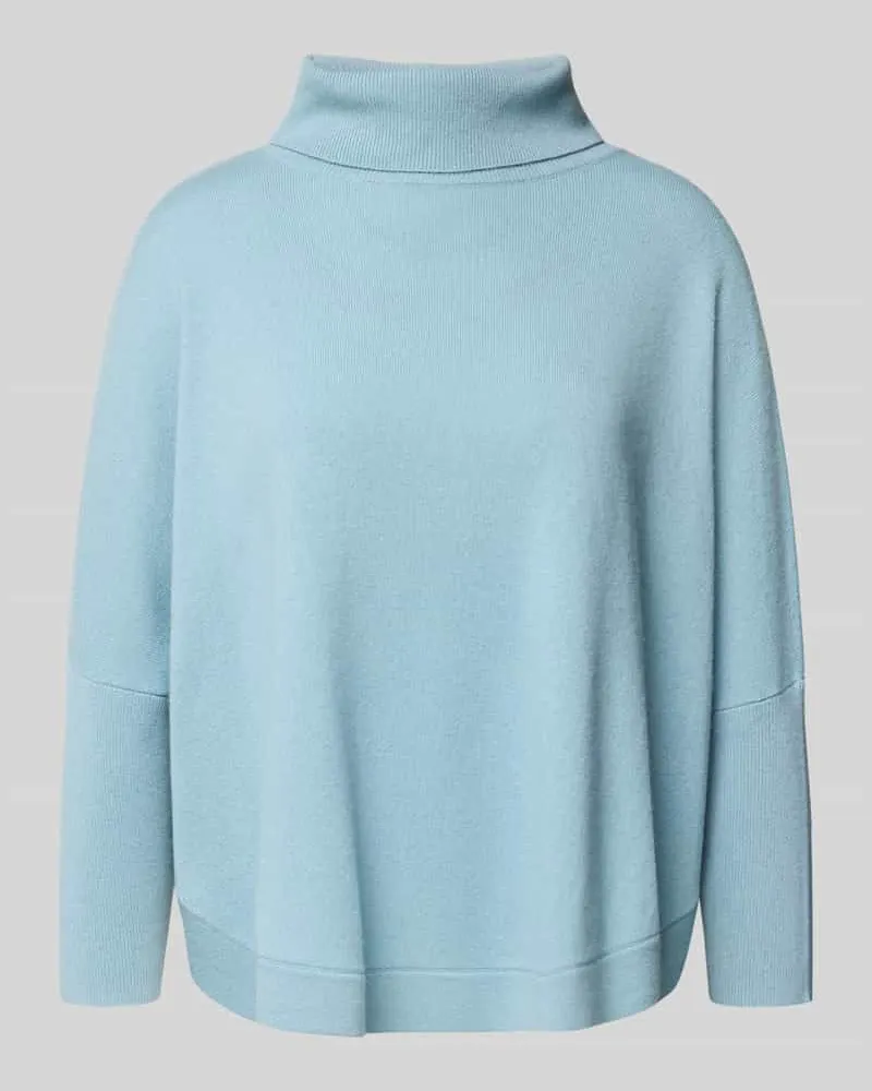 someday. Relaxed Fit Rollkragenpullover aus Woll-Mix Modell 'Tariana Eisblau