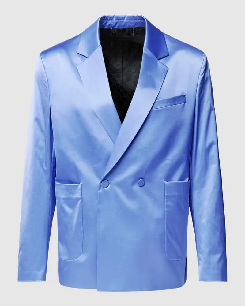 Drykorn Sakko mit aufgesetzten Eingrifftaschen Metallic