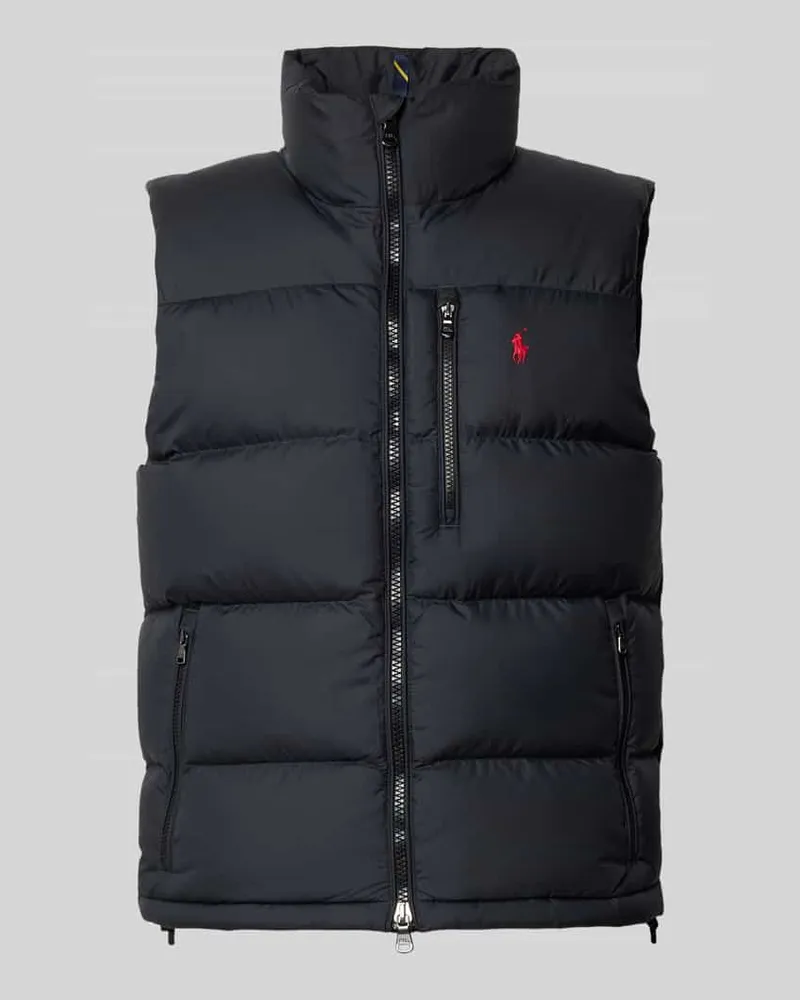 Ralph Lauren Steppweste mit Reißverschluss Black