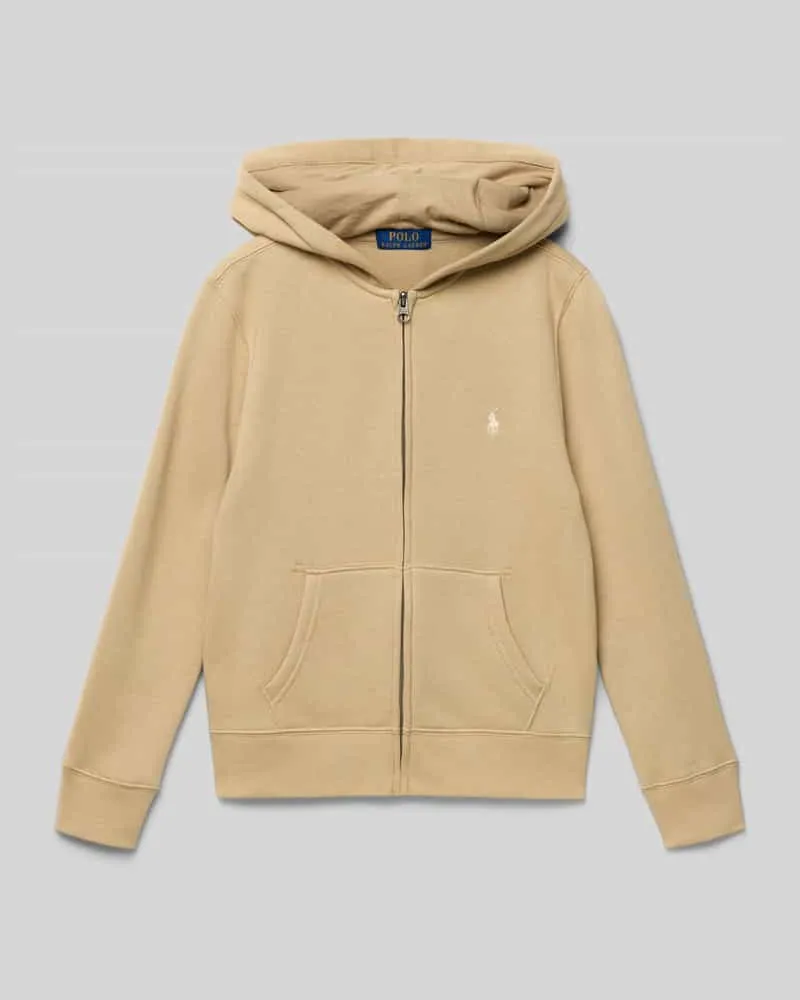Ralph Lauren Sweatjacke mit Reißverschluss Khaki