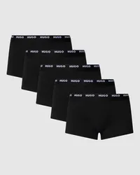 HUGO BOSS Trunks mit Label-Details im 5er-Pack Black