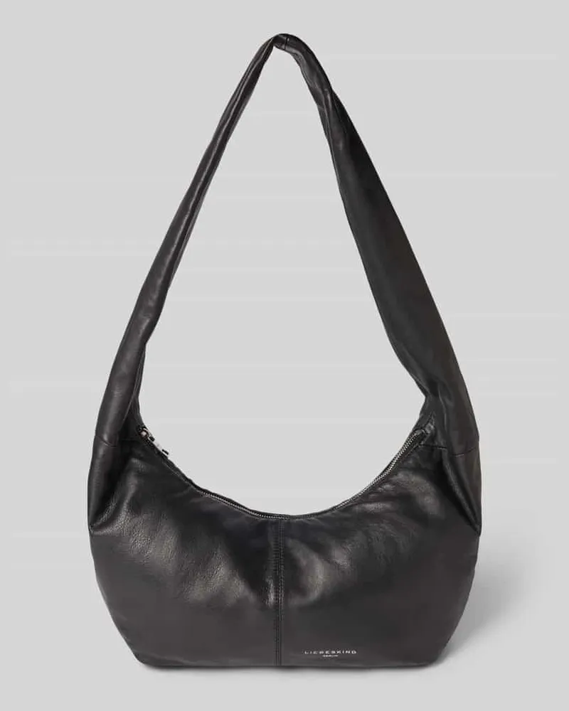 Liebeskind Shoulder Bag aus echtem Leder Modell 'Hobo Black