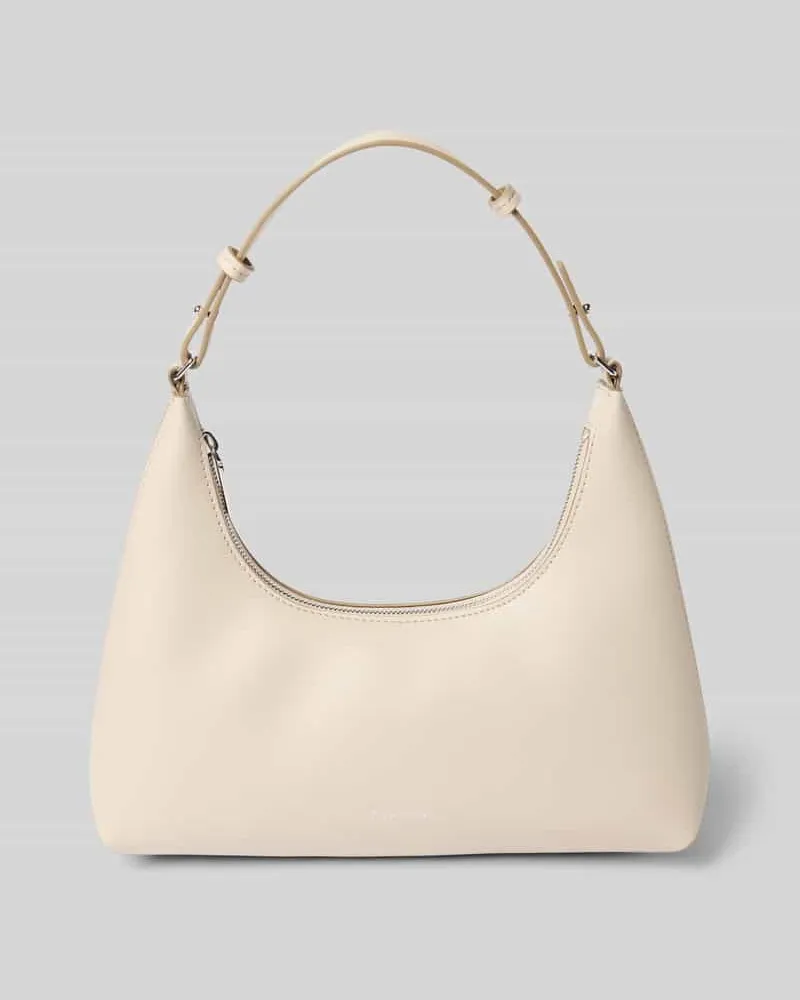 Calvin Klein Handtasche mit kurzem Tragegriff Modell 'FOIL Offwhite