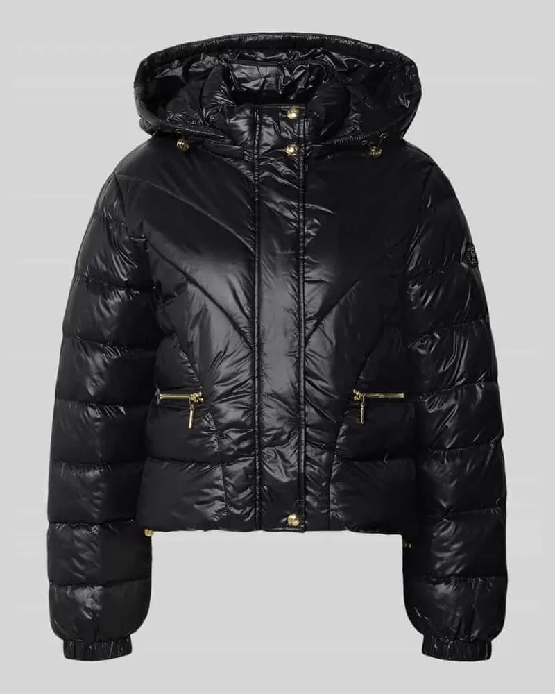 Liu Jo Regular Fit Jacke in Stepp-Optik Modell 'IMBOTTITO Black