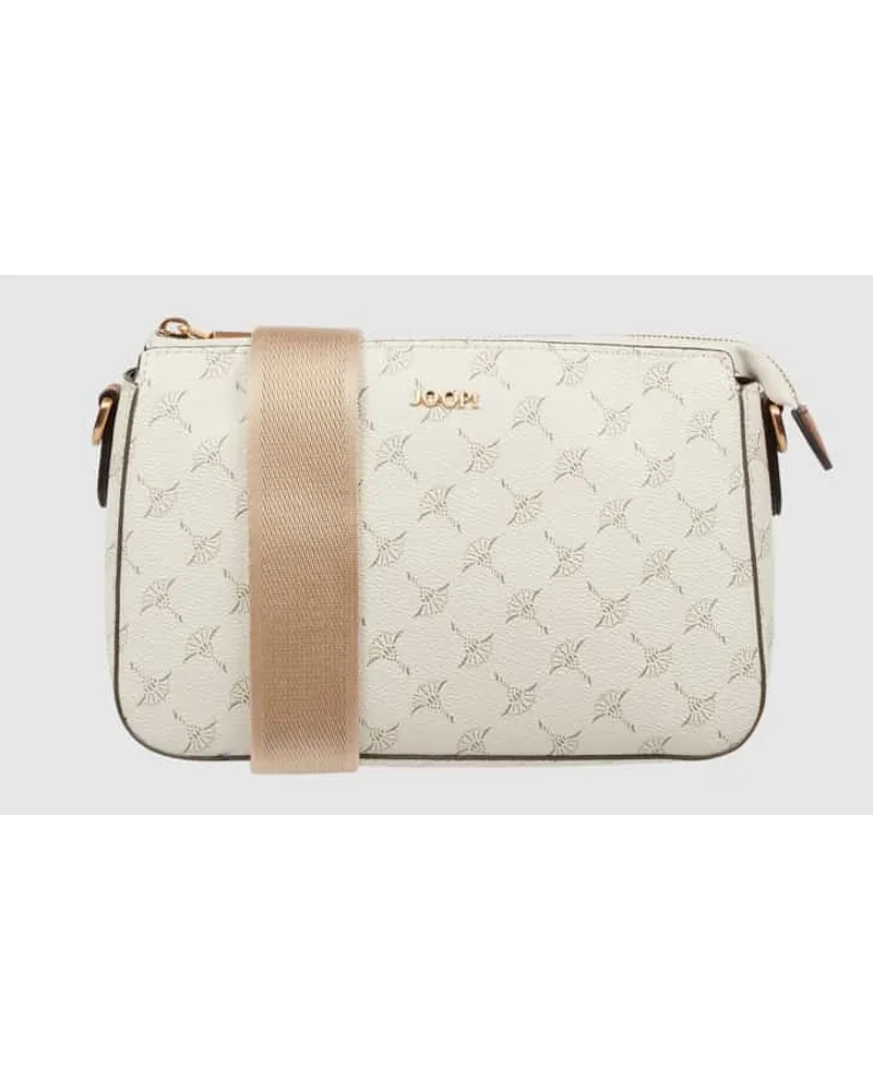 JOOP! Crossbody Bag mit Logo-Muster Modell 'Jasmina Offwhite