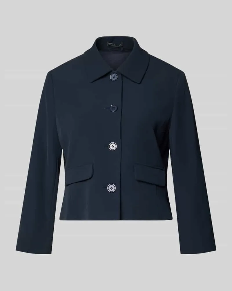 Betty Barclay Regular Fit Blazer mit Umlegekragen Marine