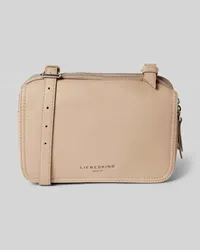 Liebeskind Handtasche mit Label-Print Modell 'Mareike Harris Taupe