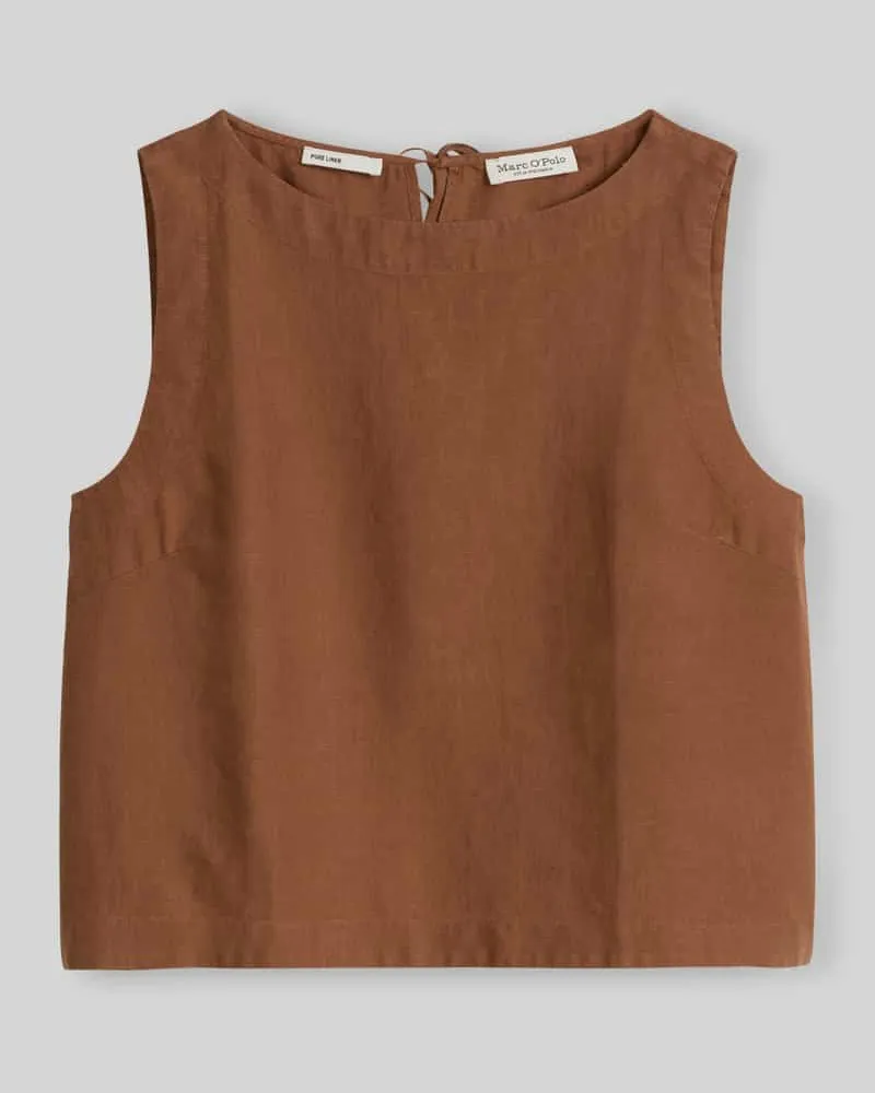 Marc O'Polo Relaxed Fit Blusentop aus reinem Leinen Hazel