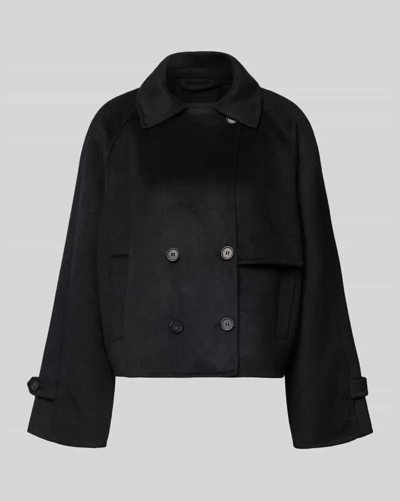 OPUS Jacke aus Woll-Mix Modell 'Haili Black
