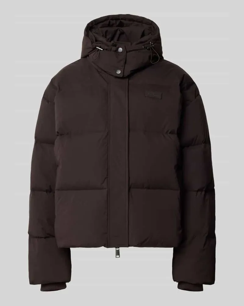 Gestuz Steppjacke mit Daunen-Federn-Füllung Modell 'roa Dunkelbraun