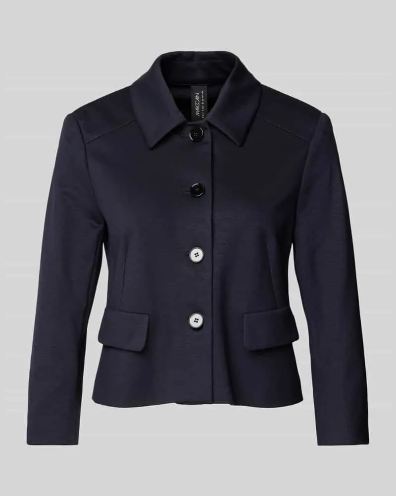 Marc Cain Blazer mit Umlegekragen Marine