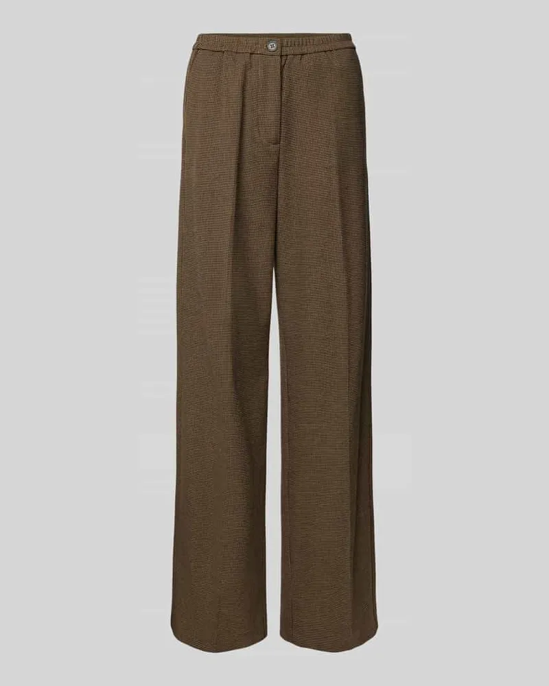 Marc O'Polo Regular Fit Regular Fit mit Viskose-Anteil Mittelbraun