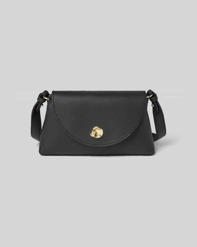 Coccinelle Shoulder Bag aus echtem Leder Modell 'NIKLA Black
