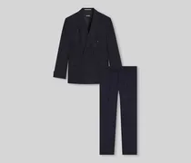 Slim Fit Anzug aus reiner Schurwolle Modell 'H-HUGE