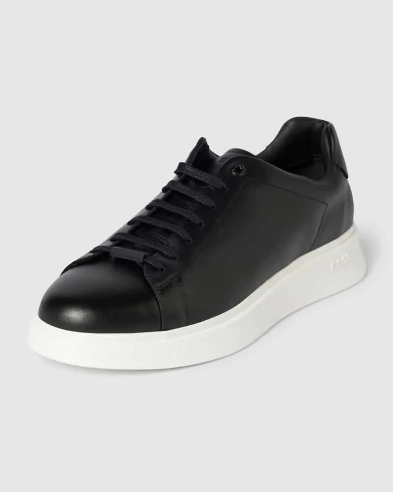 HUGO BOSS Sneaker mit Label-Prägung Black