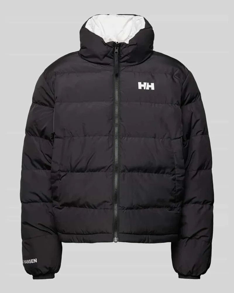 Helly Hansen Steppjacke mit Label-Print Black