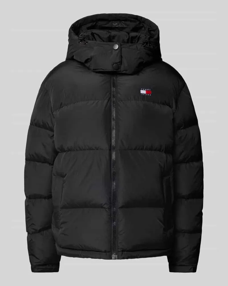 Tommy Hilfiger Steppjacke mit Label-Stitching Modell 'ALASKA Black