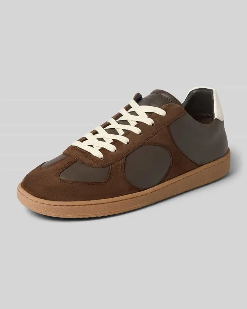 Nubikk Sneaker aus echtem Leder Modell 'Ray Rio Dunkelbraun