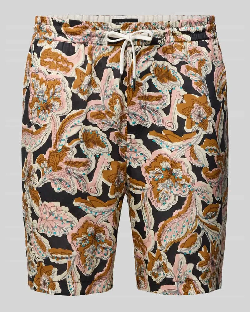 Scotch&Soda Relaxed Fit Shorts aus Lyocell Modell 'FAVE Camel