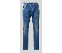 Slim Fit Jeans im 5-Pocket-Design Modell 'Fredo
