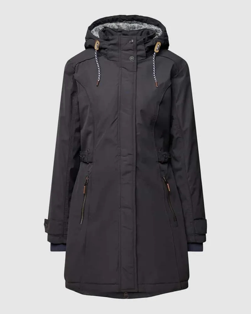 G.I.G.A. DX Jacke mit Label-Applikation Marine