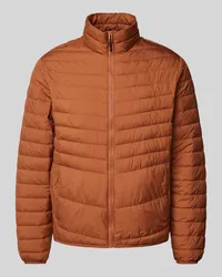 Jack & Jones Steppjacke mit Stehkragen Modell 'STATE Orange