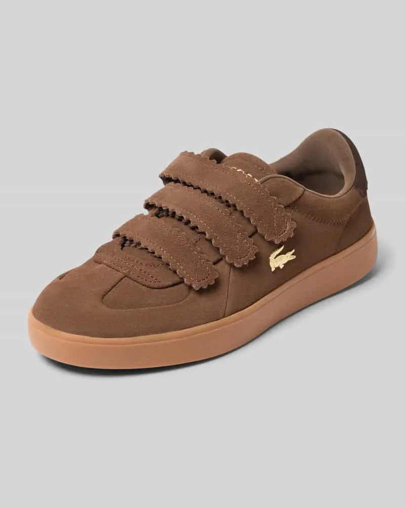 Lacoste Sneaker aus echtem Rindsleder Weiss