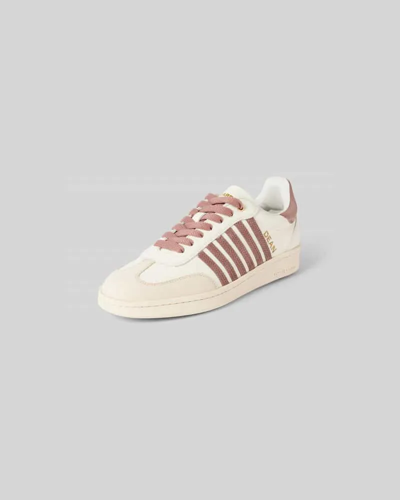 Dsquared2 Sneaker aus echtem Leder Hellbraun