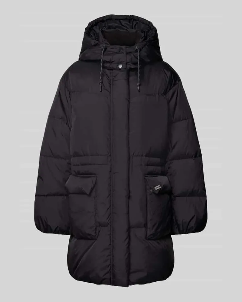 Levi's Steppmantel mit Kapuze Black