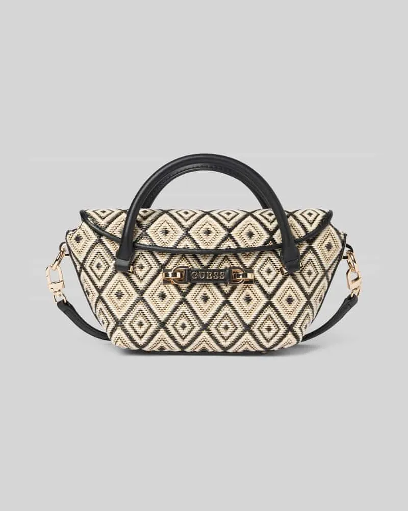 Guess Bauchtasche mit Viskose-Anteil Modell 'Sophia Black