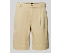 Regular Fit Shorts mit Bundfalten Modell 'Taggie